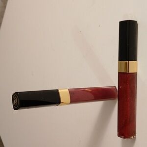 Chanel Glossimer Hibiscus OR Summer Plum RARE 3.5 grams